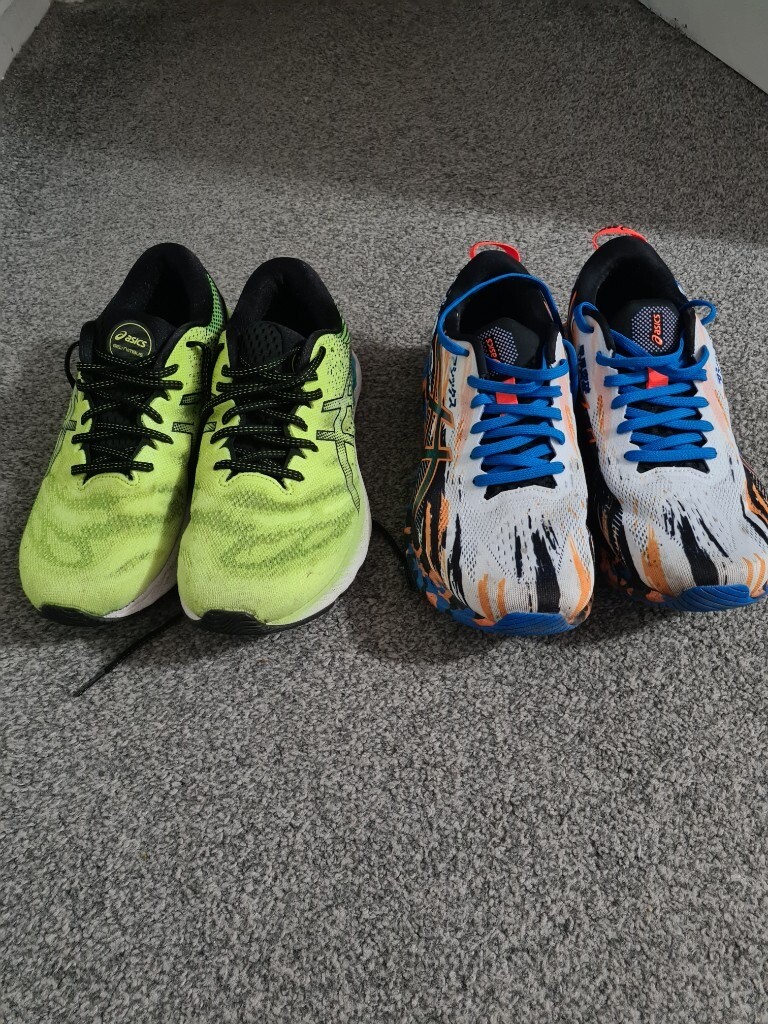 asics trainers size 8